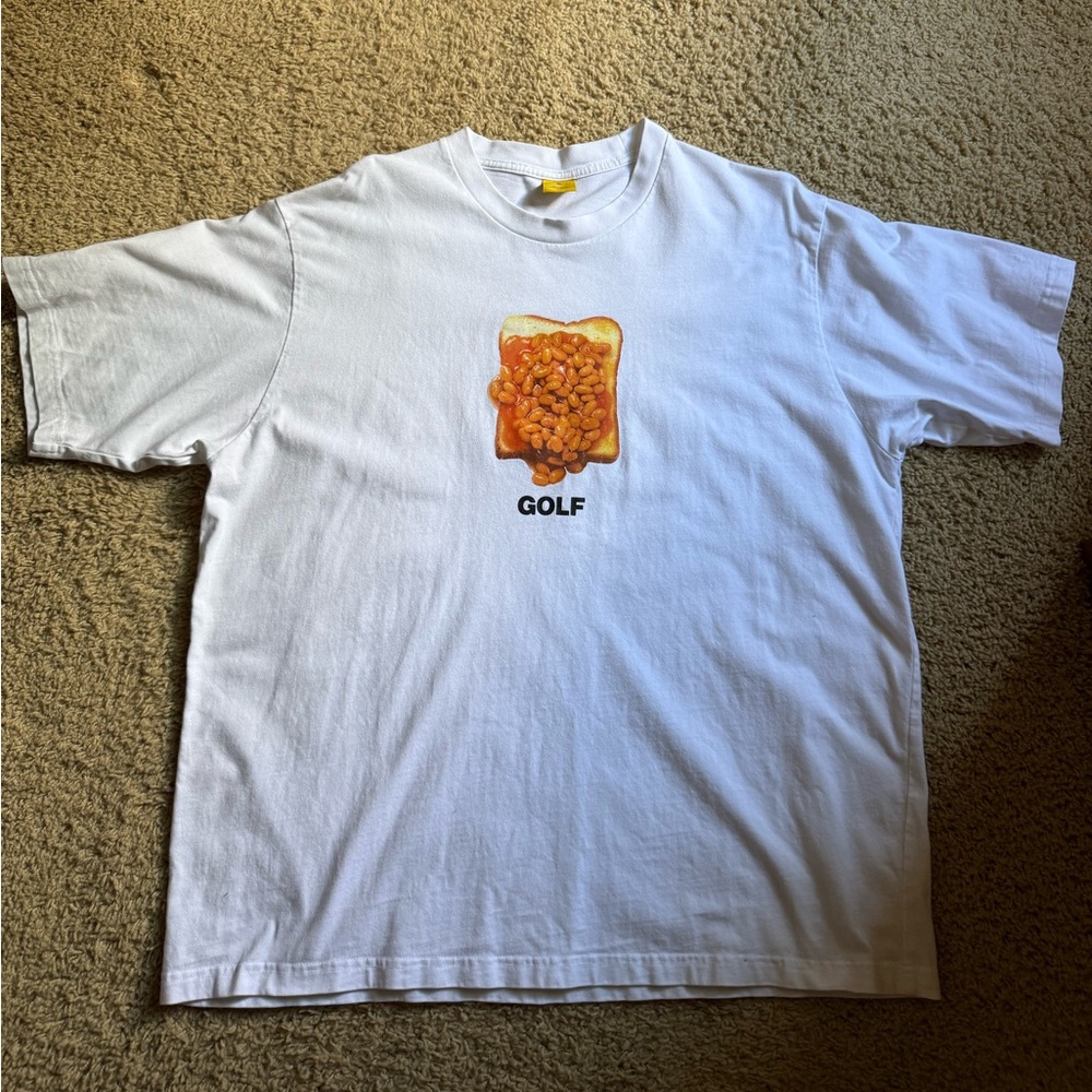 Golf Wang - Beans on Toast Shirt for Grand Opening-London. Exclusive Release.